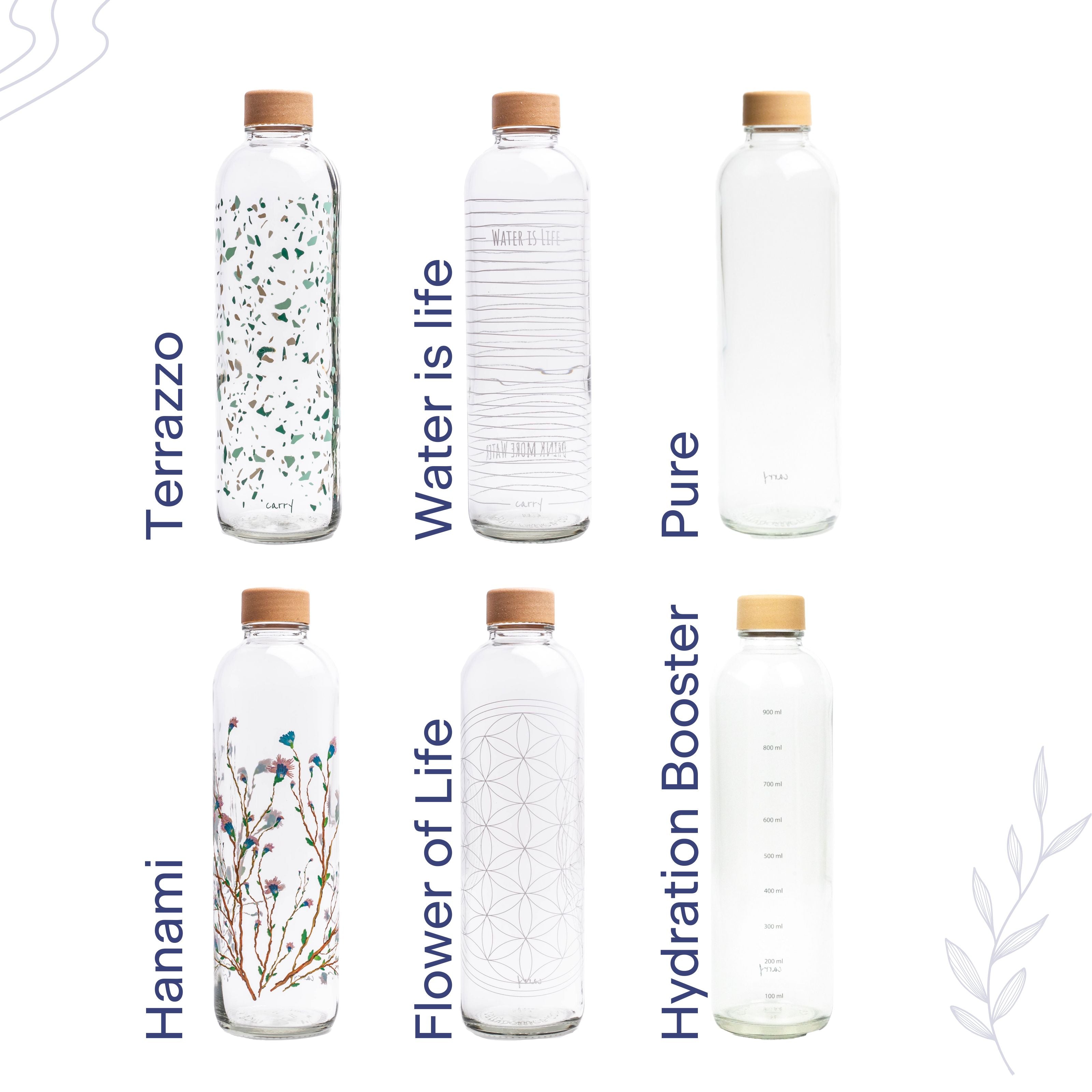 CARRY Bottle 1,0 L und Glass BUNDLE