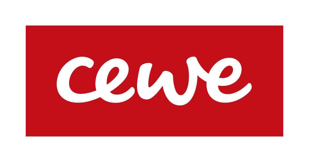 CEWE Logo – Referenzkunde für personalisierte Trinkflaschen von Carrybottles