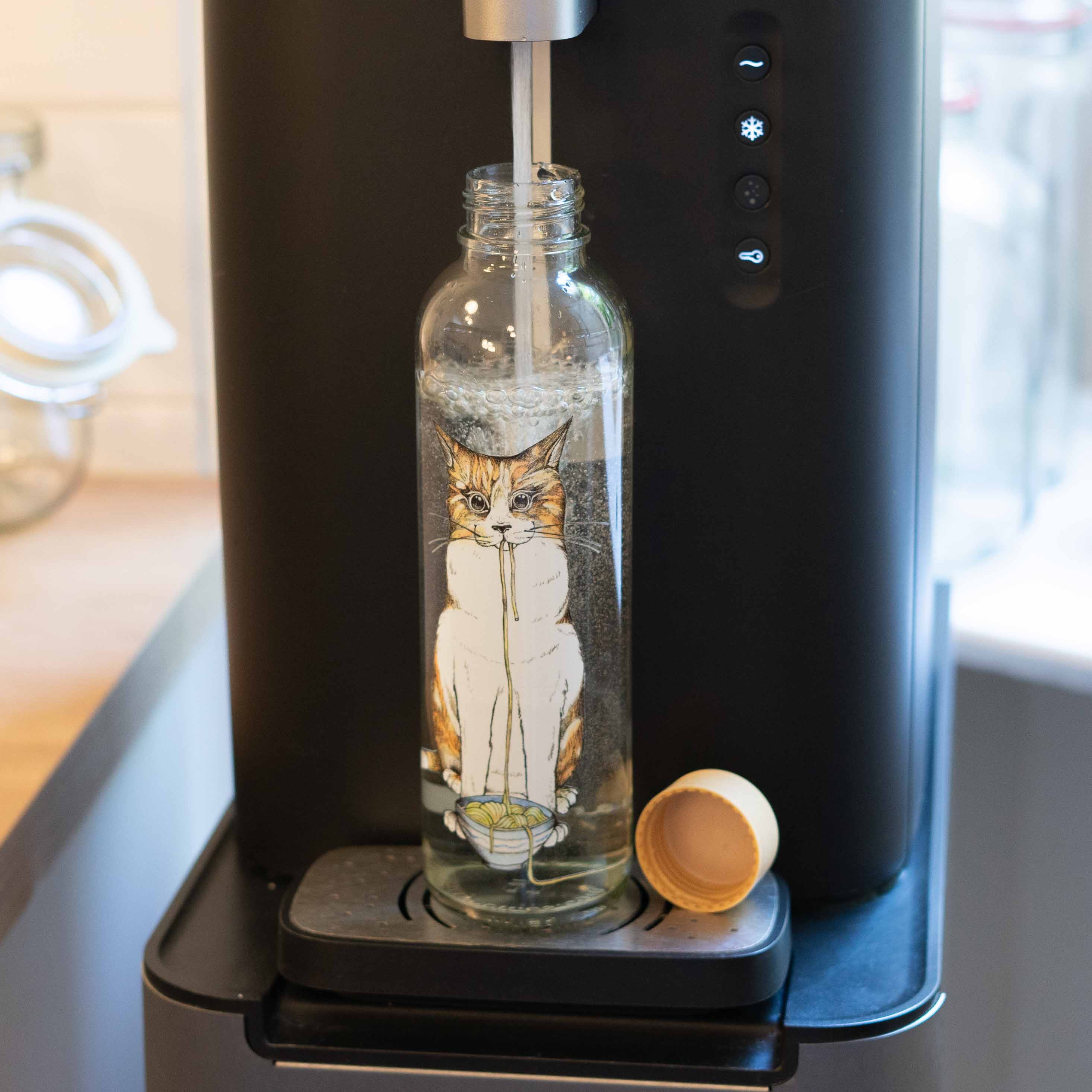 RAMEN CAT 0.7 l glass bottle