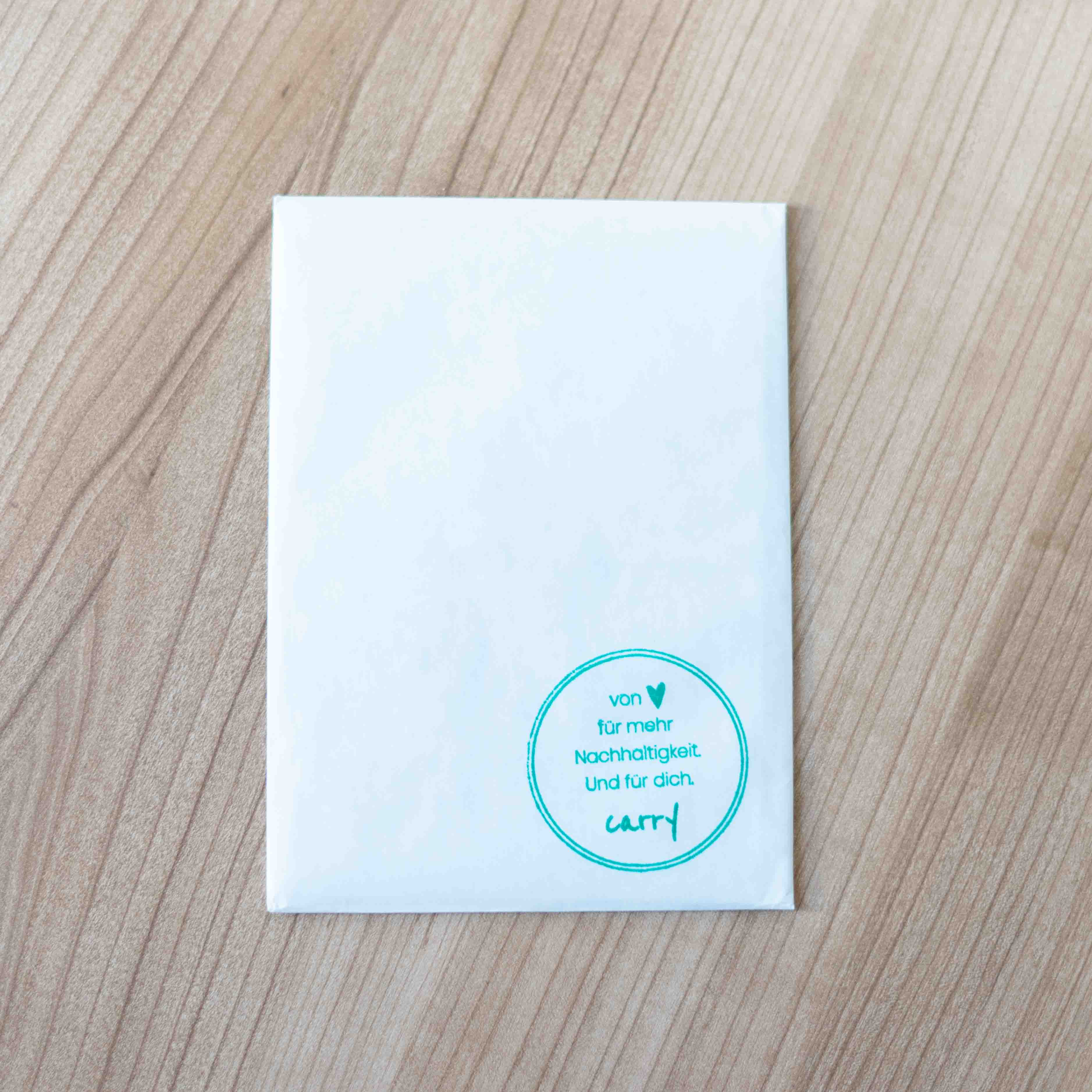 Warm greetings A6 Postkarte