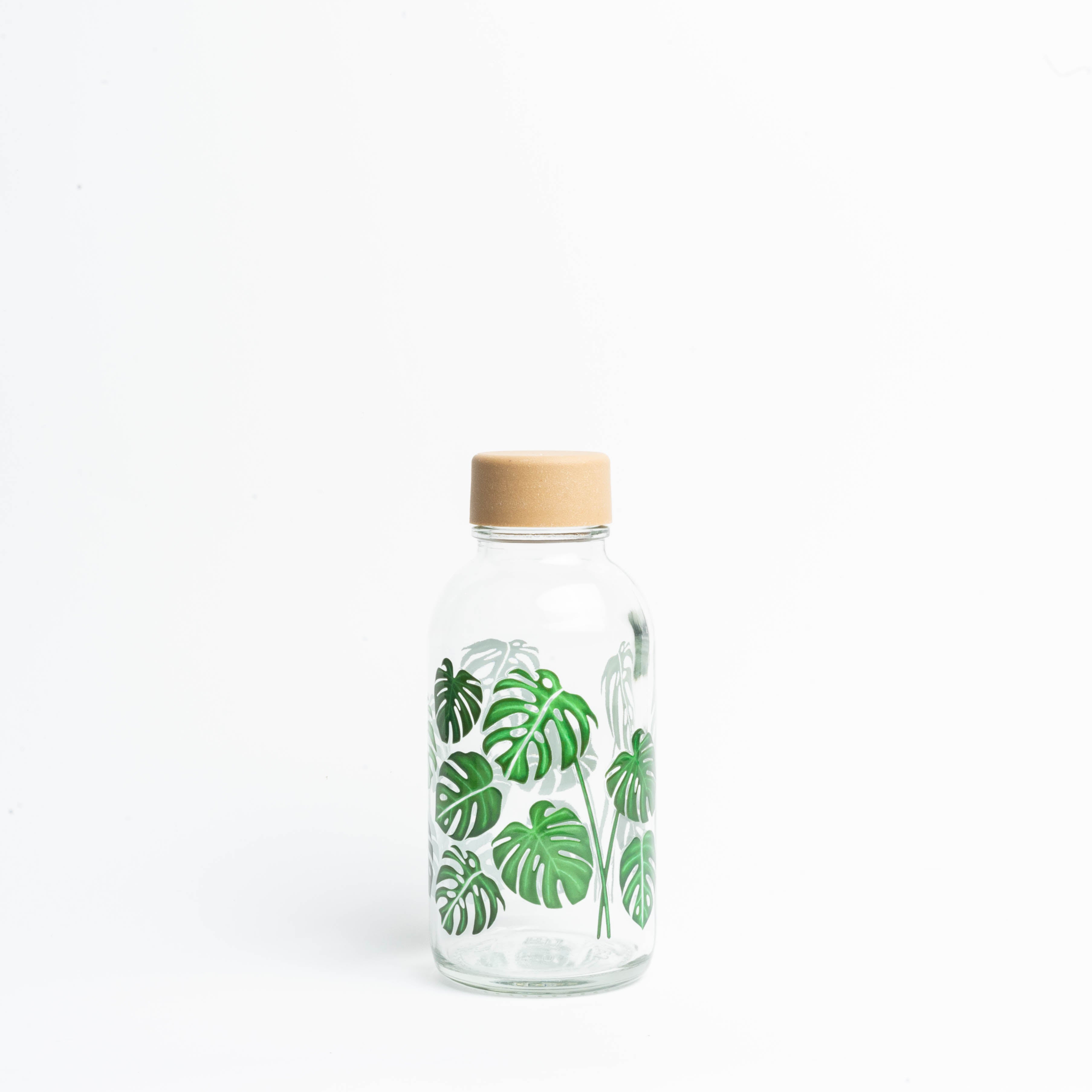 GREEN LIVING 0,4 l Glasflasche