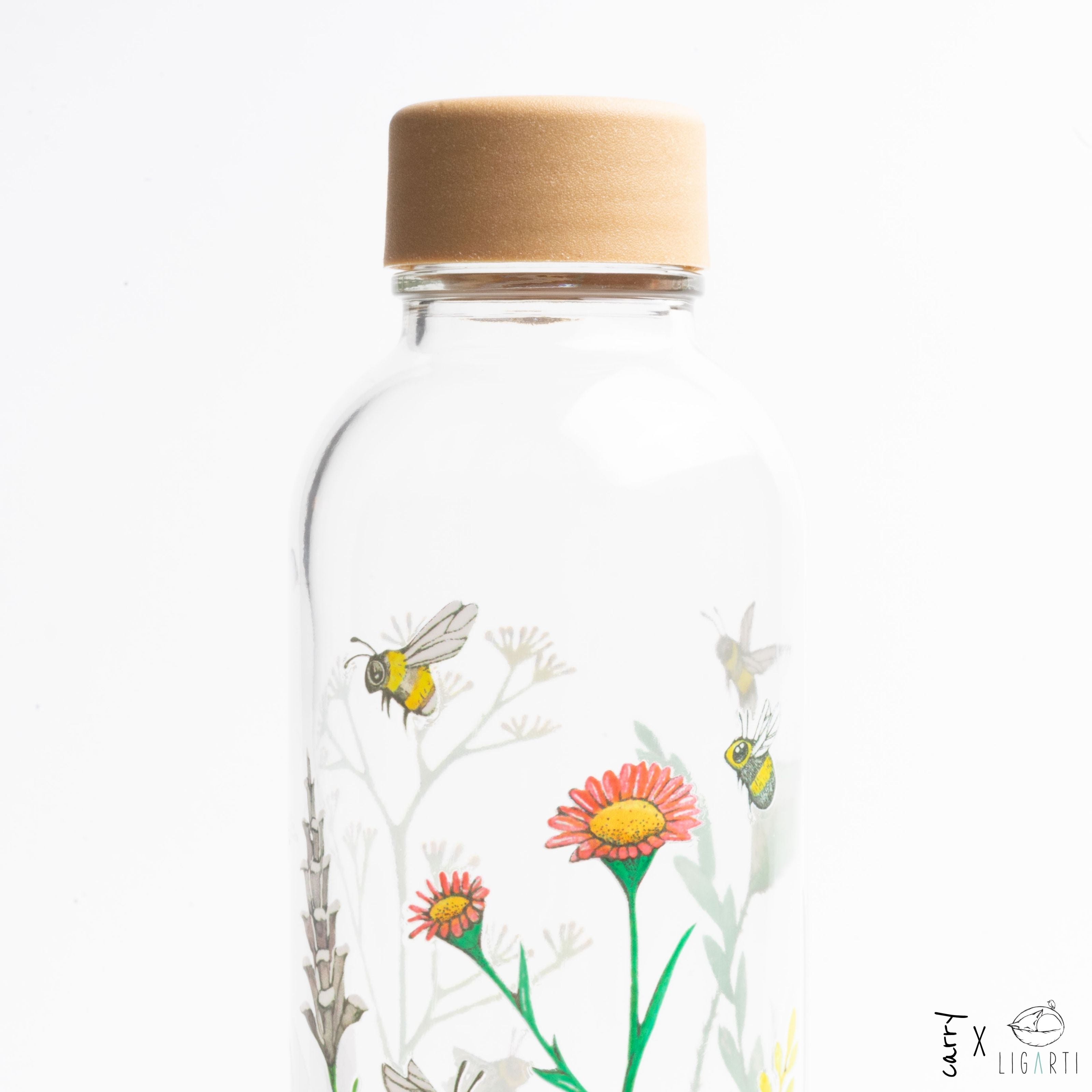 LET THE BEES BE 0,7 l Glasflasche