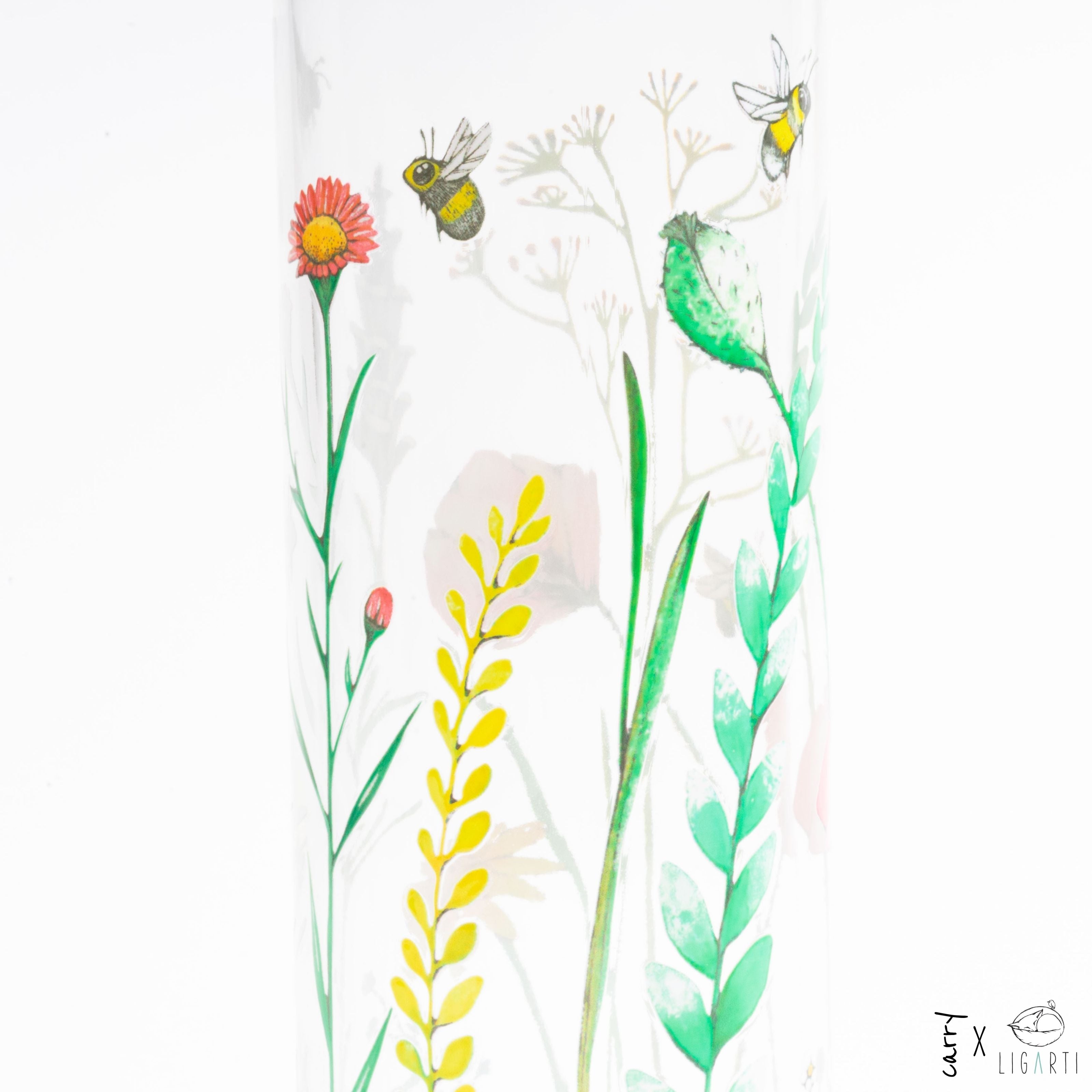 LET THE BEES BE 0,7 l Glasflasche