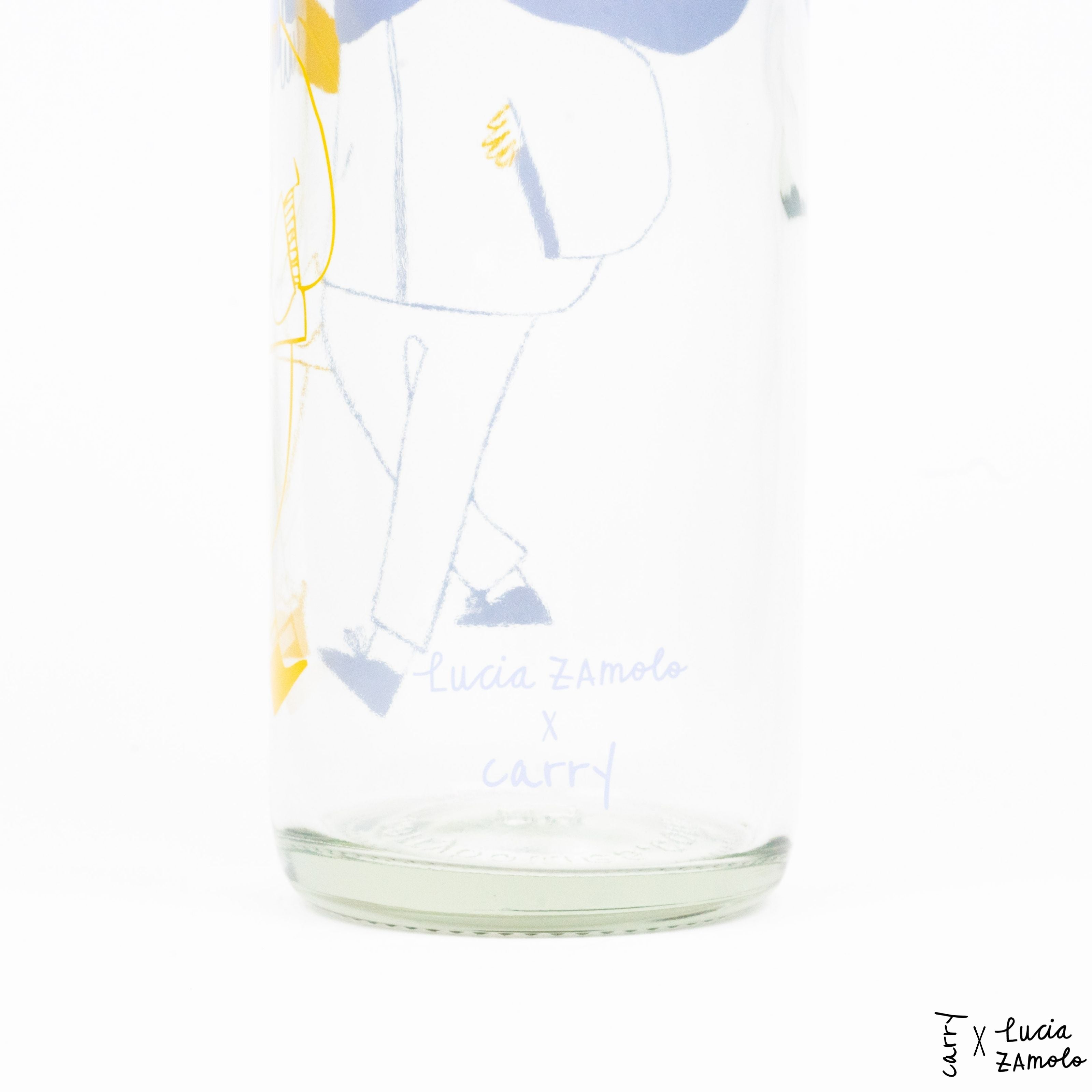 MORE AMORE BLUE 0.7 l glass bottle