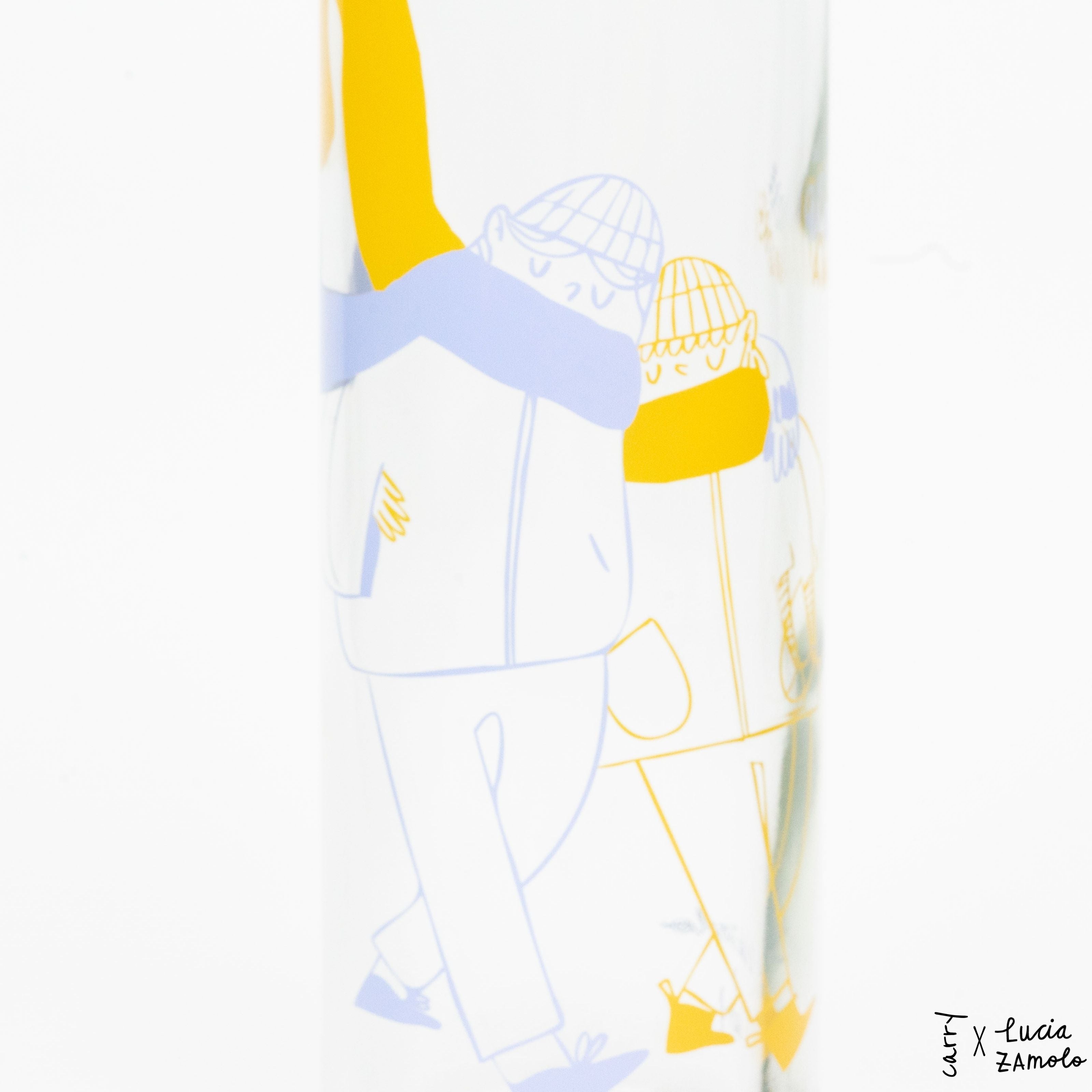 MORE AMORE BLUE 0.7 l glass bottle