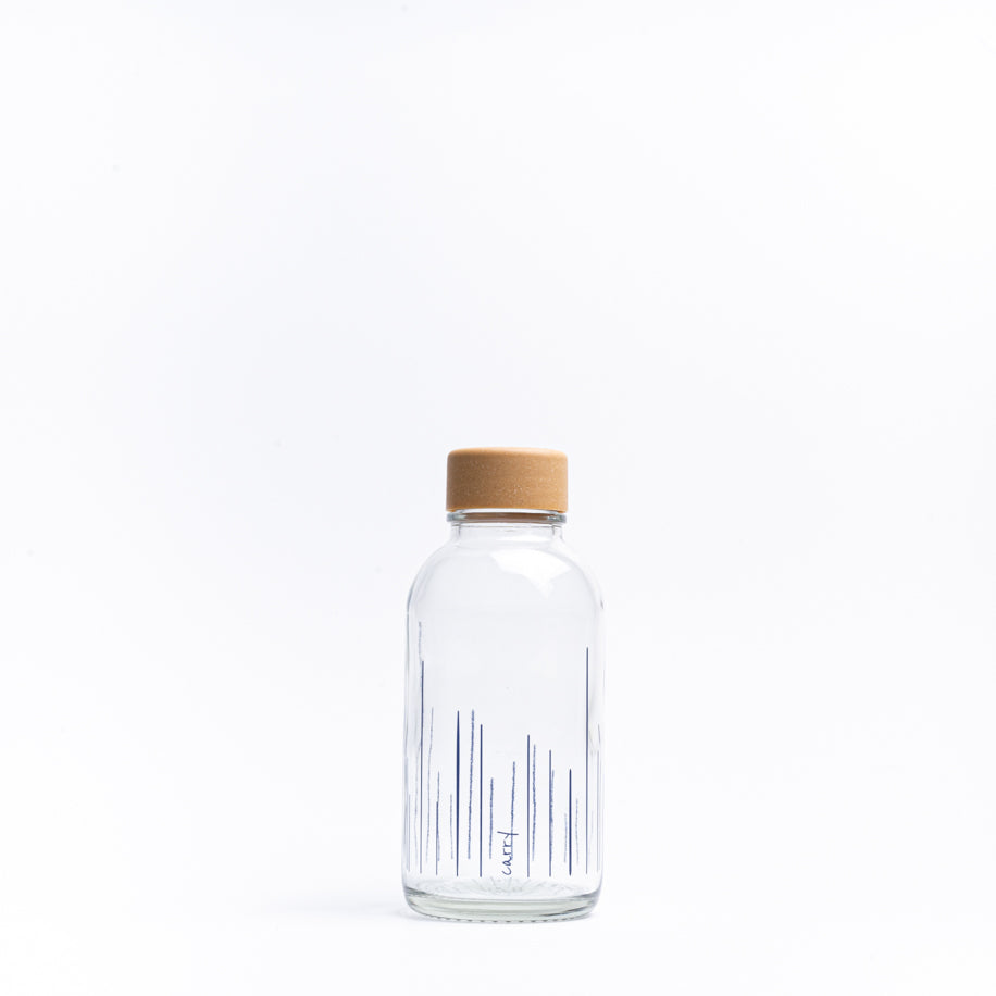 RISE UP 0,4 l Glasflasche