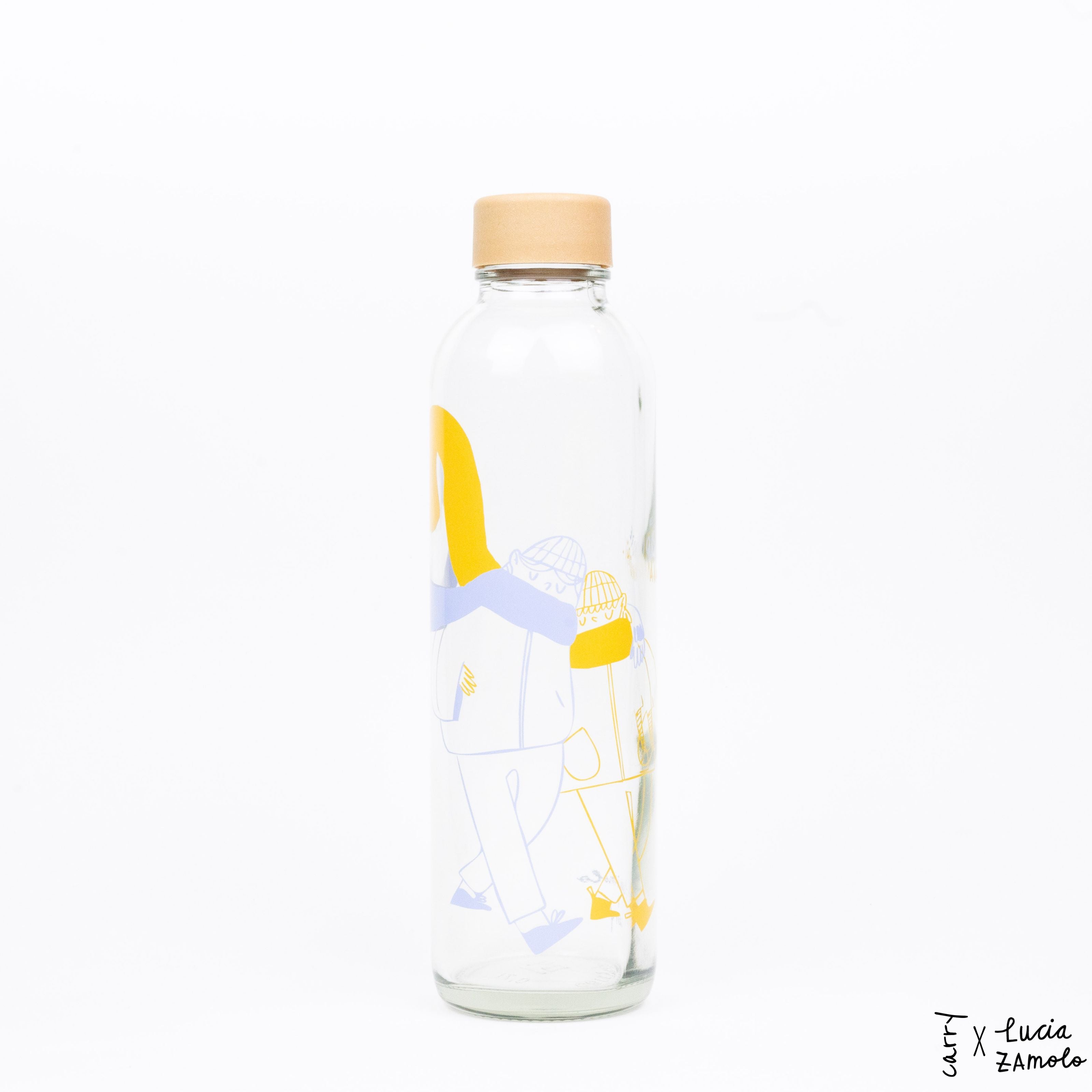 MORE AMORE BLUE 0.7 l glass bottle