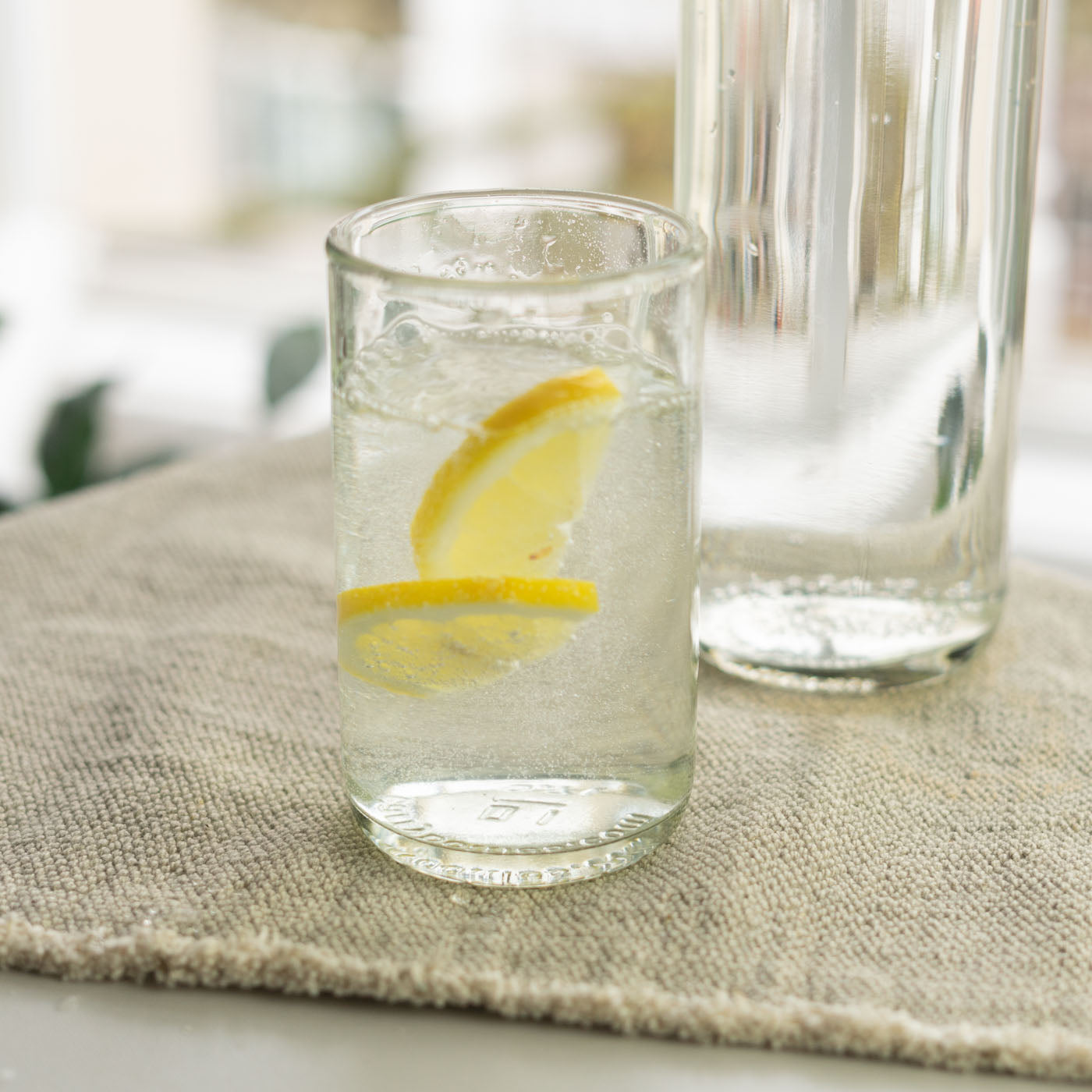 CARRY GLASS 300 ml Trinkglas 4er Set - UPCYCLING