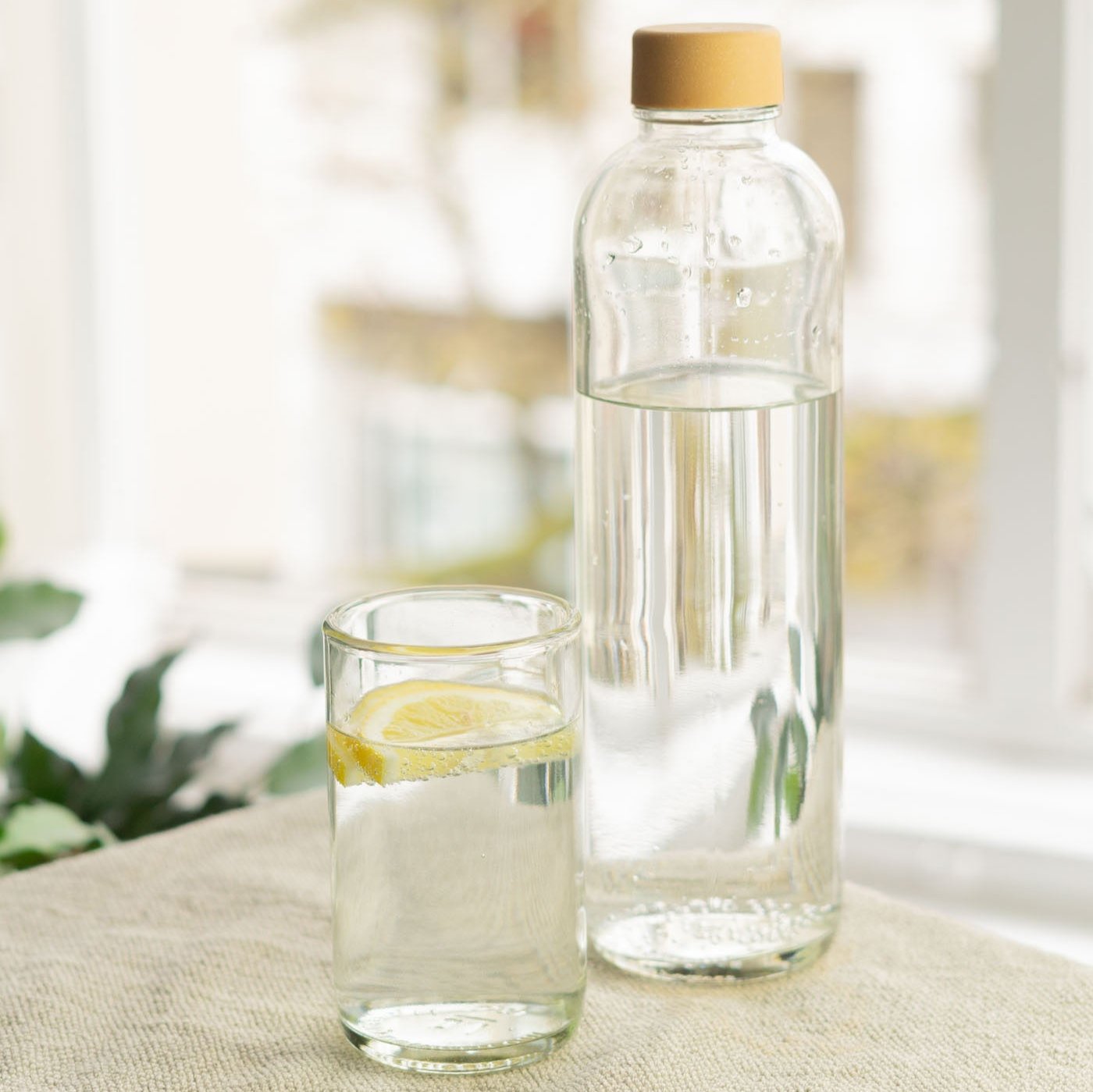 CARRY Bottle 1,0 L und Glass BUNDLE