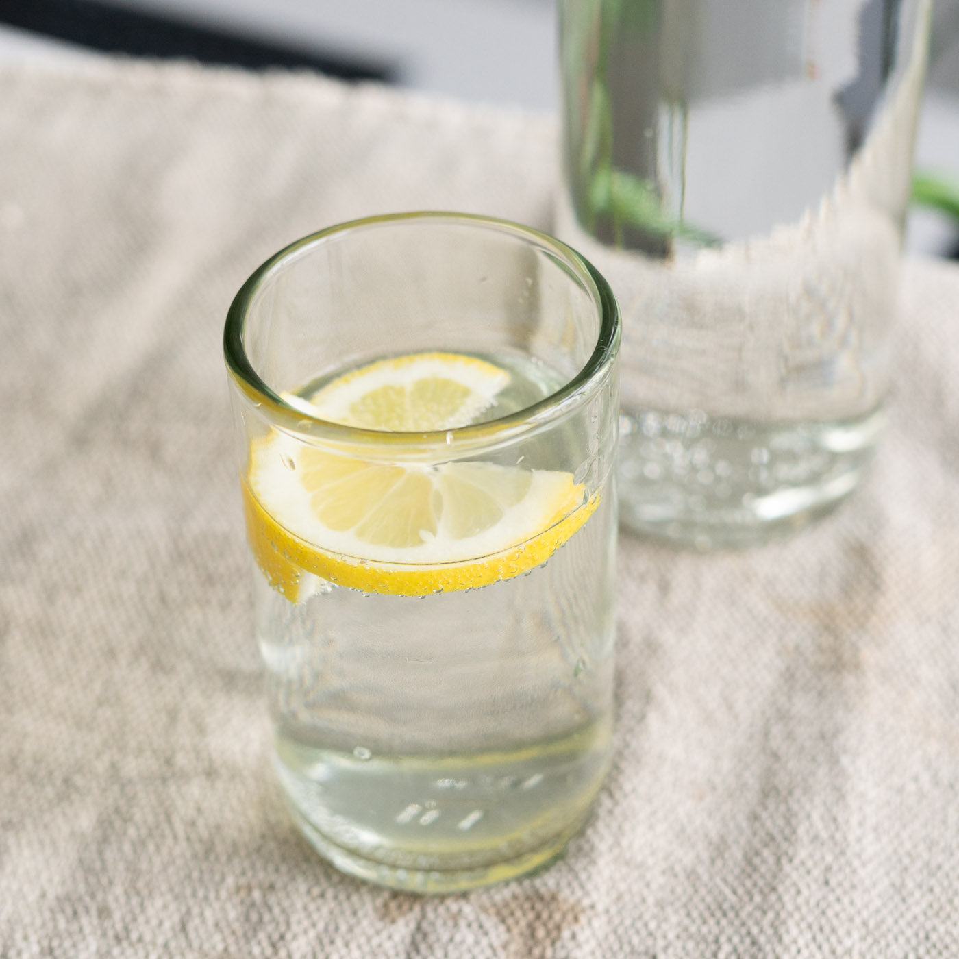 CARRY GLASS 300 ml Trinkglas 4er Set - UPCYCLING