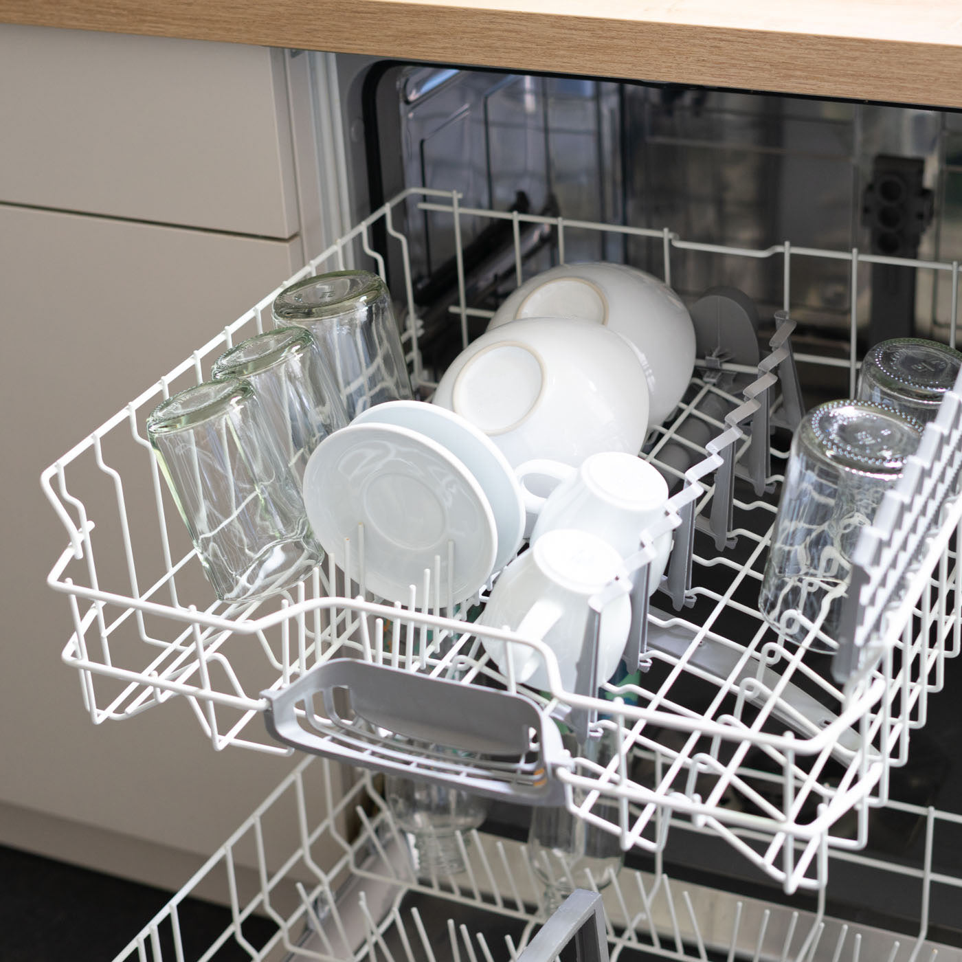 CARRY GLASS 400 ml Trinkglas 4er Set - UPCYCLING