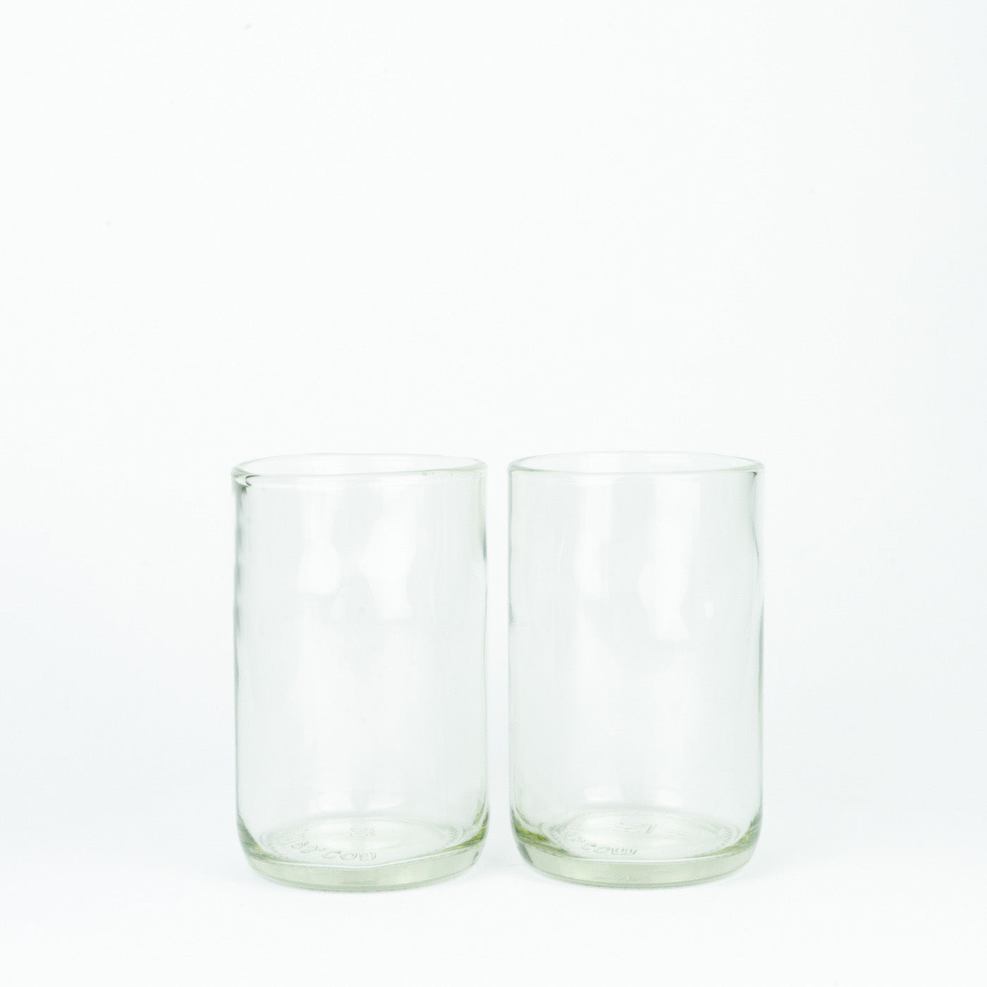 CARRY GLASS 400 ml Trinkglas 4er Set - UPCYCLING