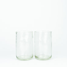 Load image into Gallery viewer, CARRY GLASS 400 ml Trinkglas 2er Set - UPCYCLING