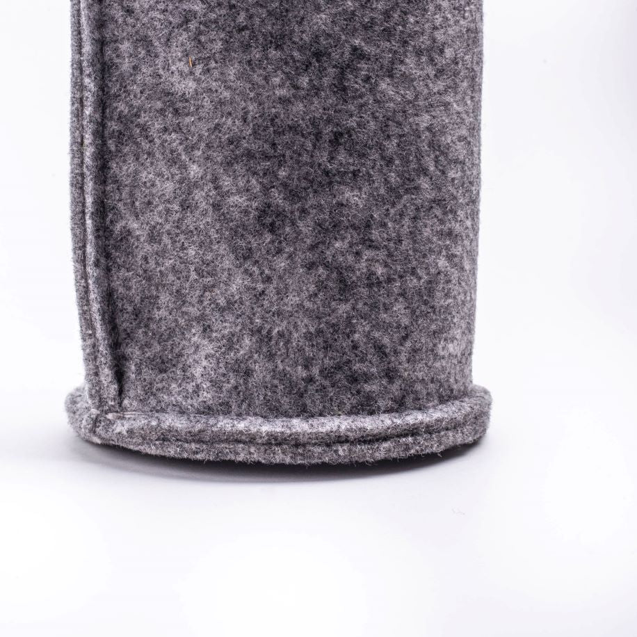 CARRY Schutzhülle in grau aus einem Filz aus recyceltem PET