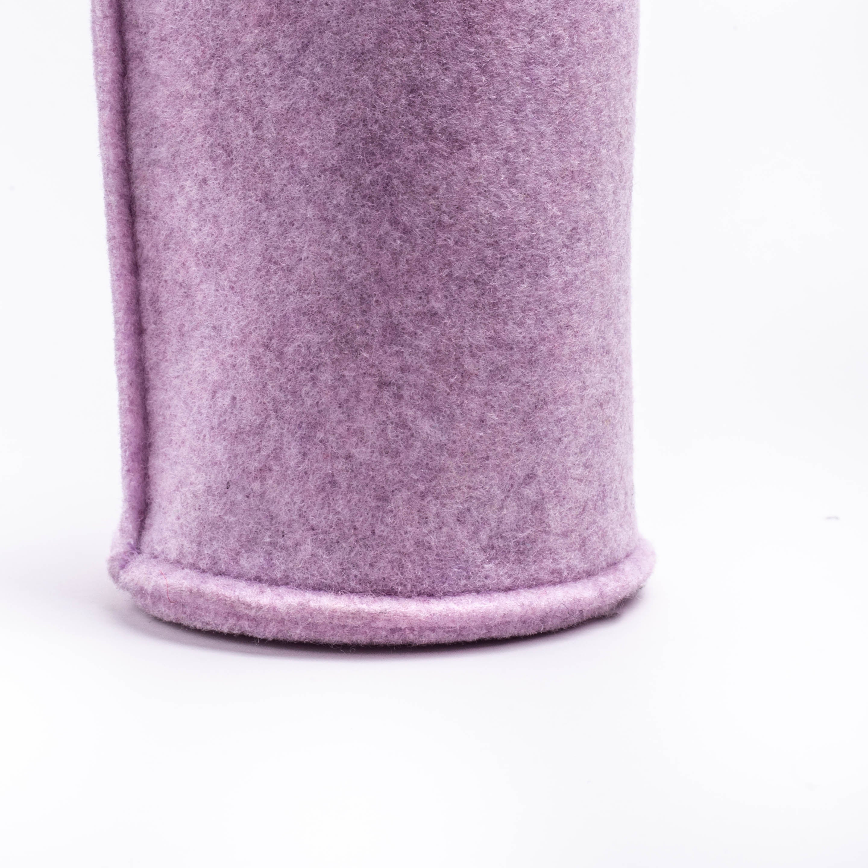 CARRY Schutzhülle in Magnolien-rosa aus einem Filz aus recyceltem PET