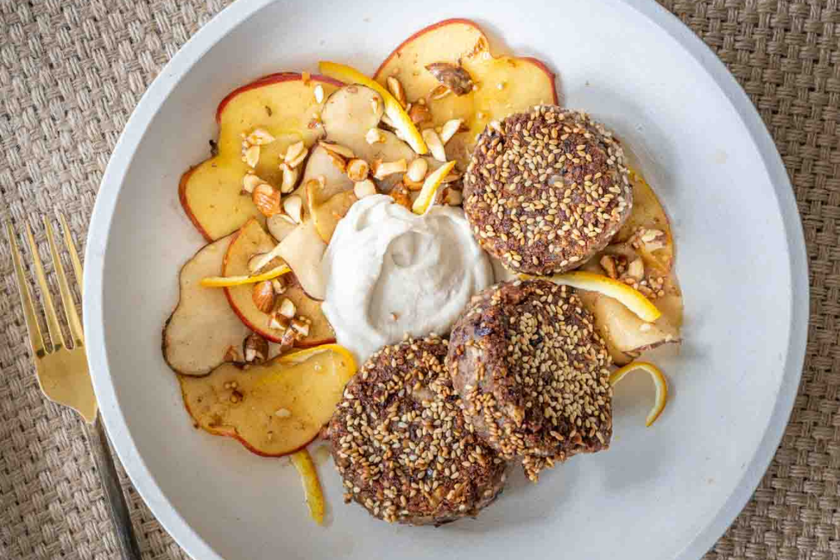 Proteinreiche Nuss-Frikadellen mit Kidneybohnen