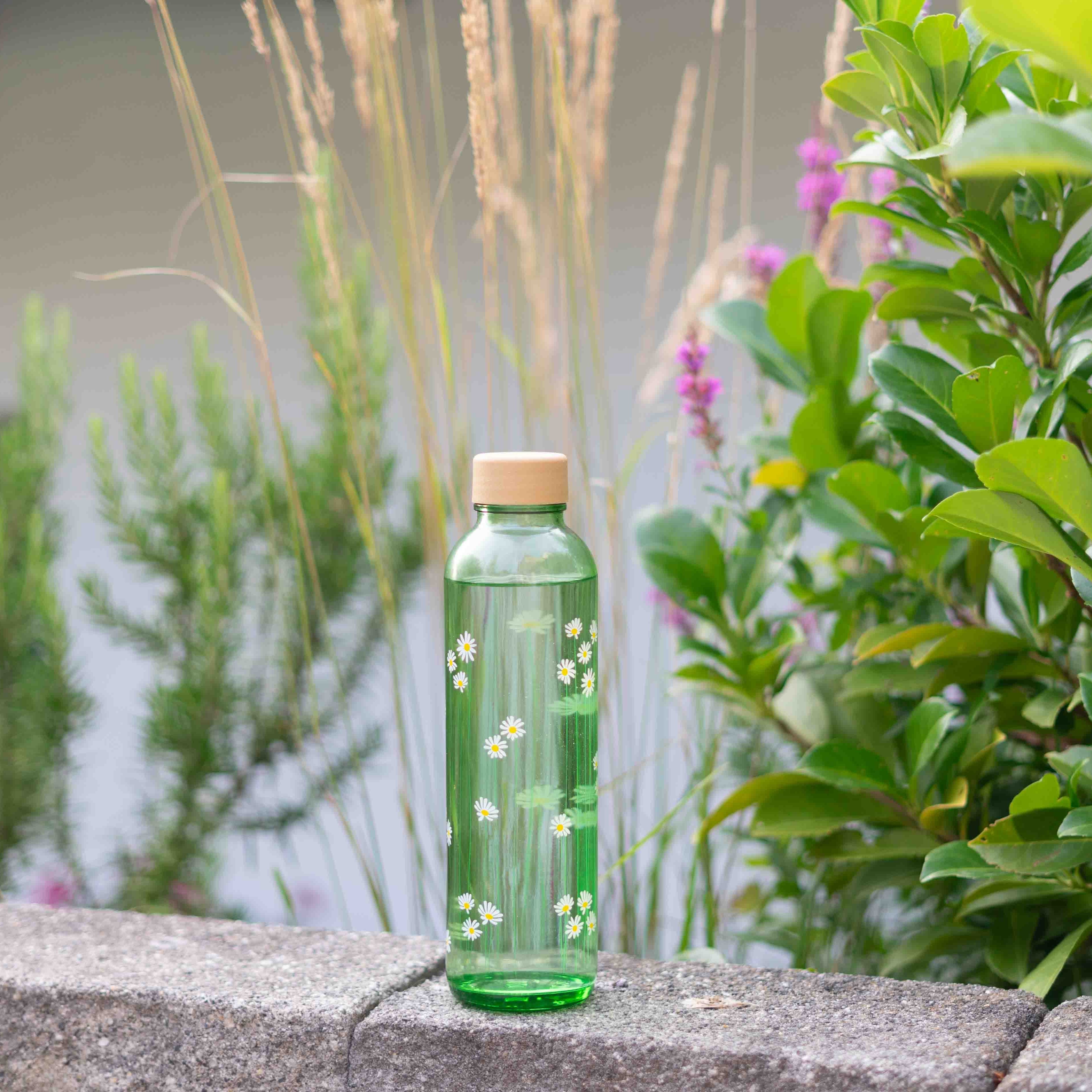 GREEN DAISY 0.7 l glass bottle