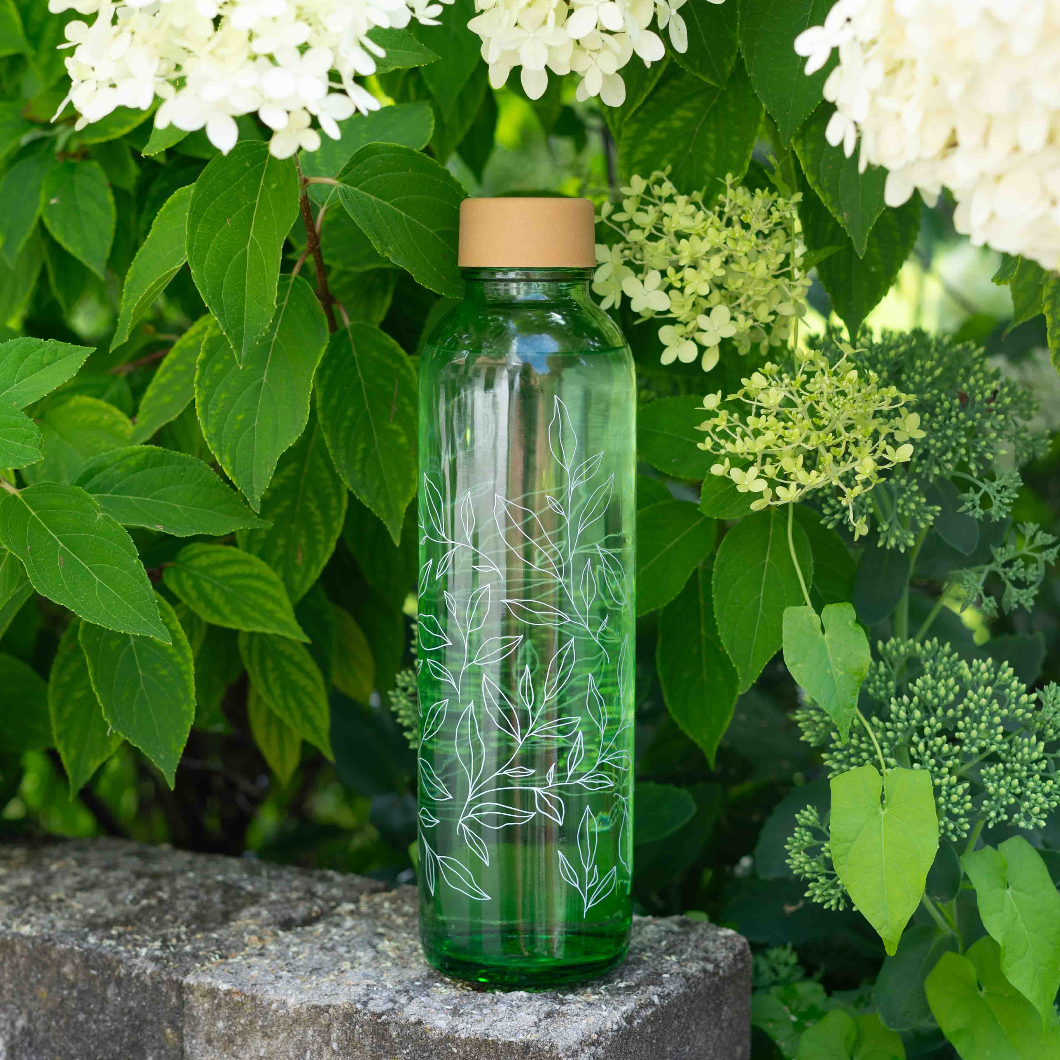 GREEN HARMONY 0,7 l Glasflasche