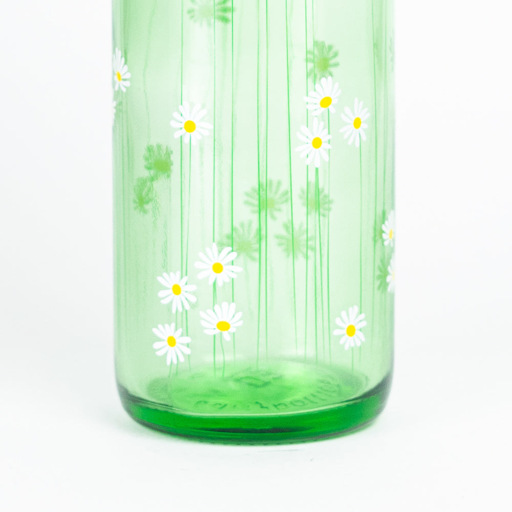 GREEN DAISY 0,7 l Glasflasche