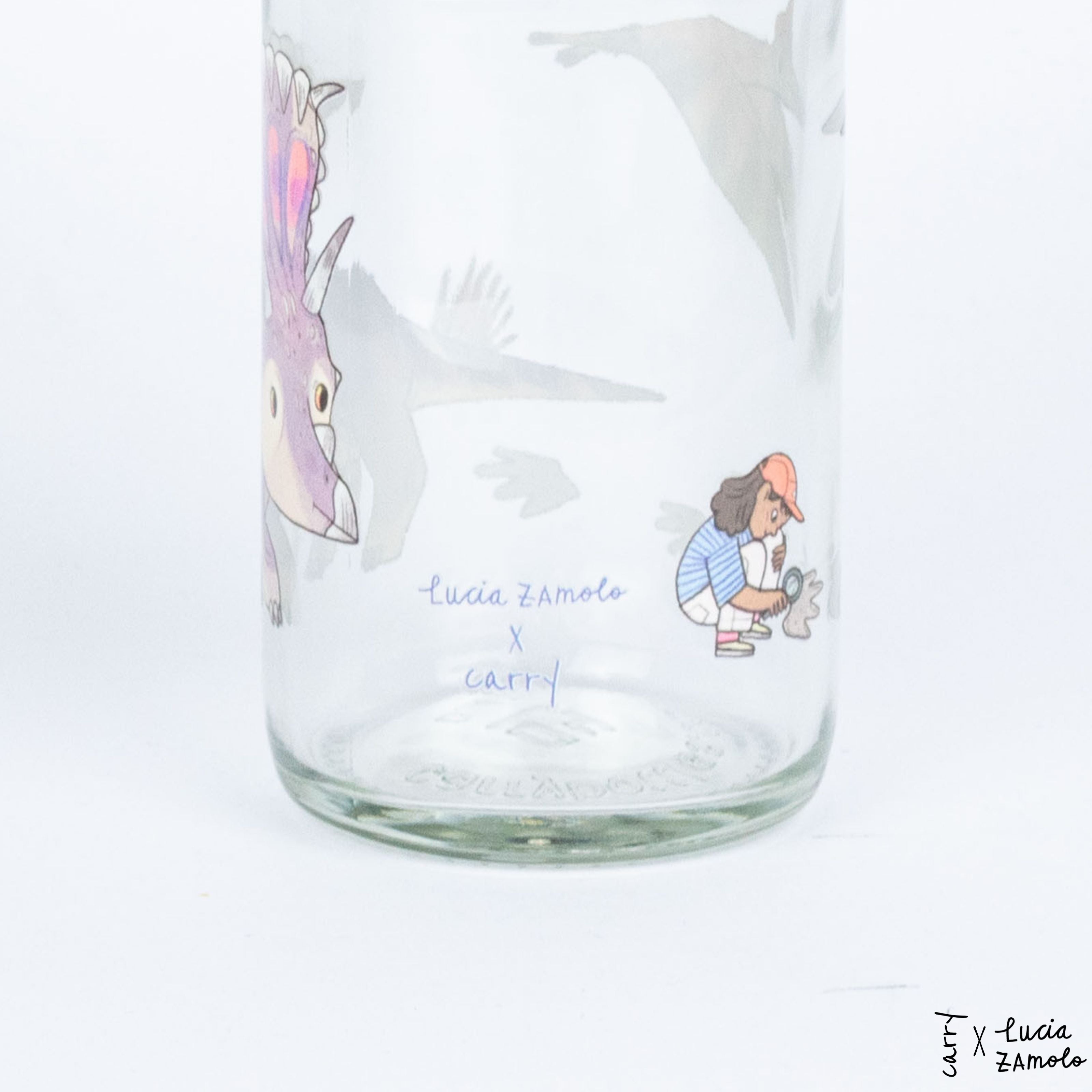 LITTLE DINO 0.4 l glass bottle