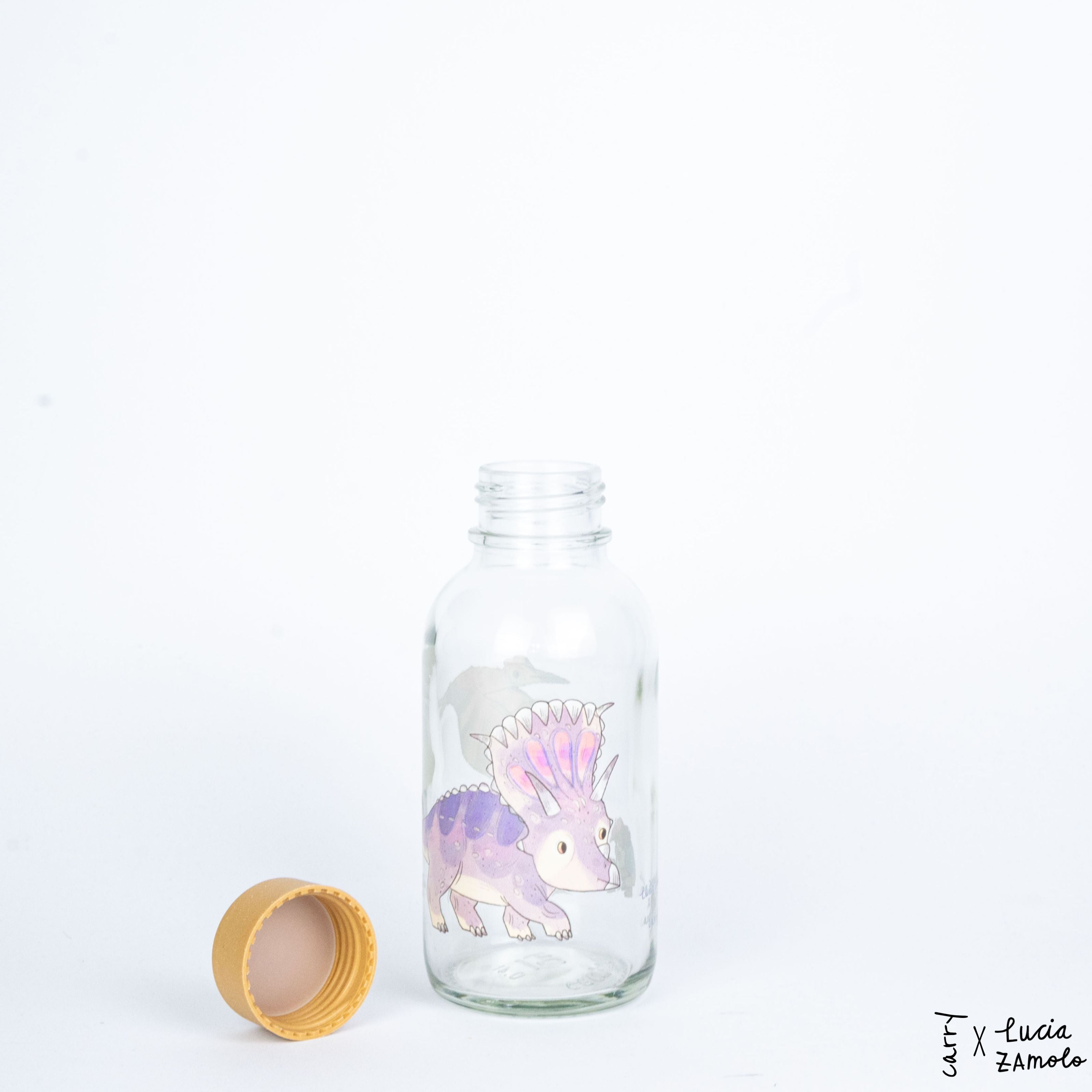 LITTLE DINO 0.4 l glass bottle