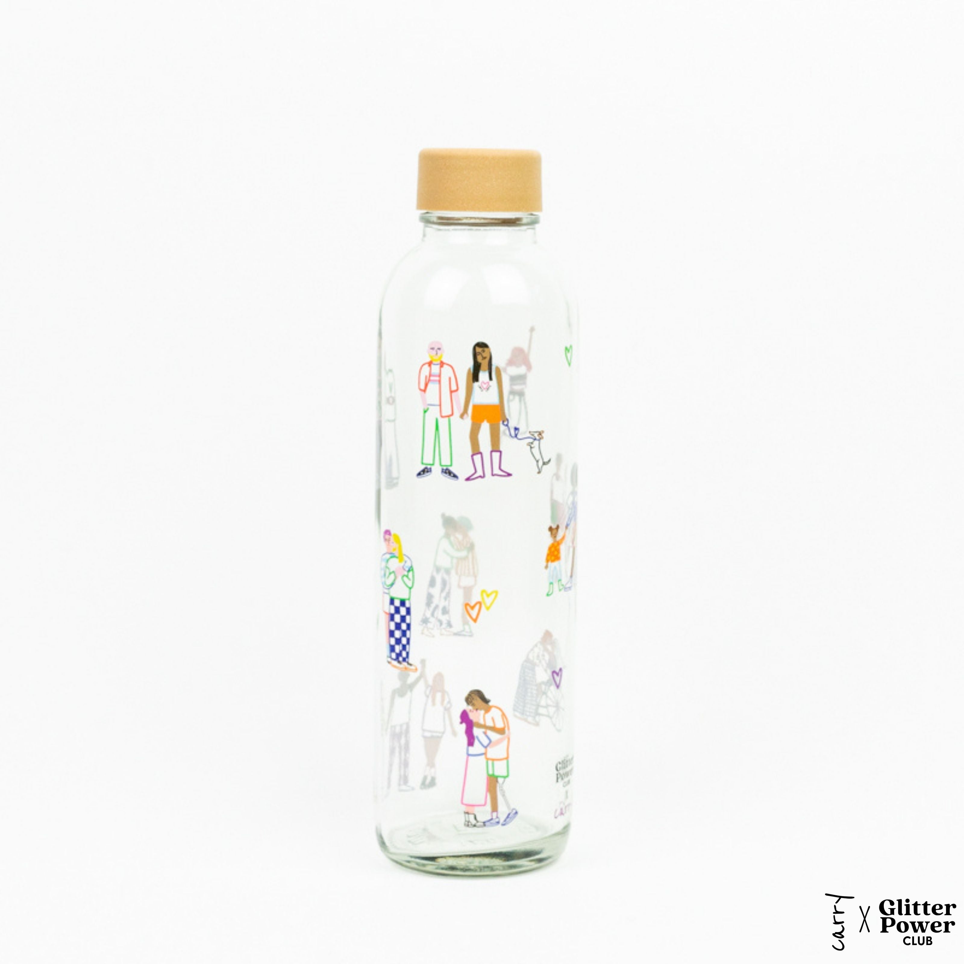 LOVE IS LOVE 0.7 l glass bottle