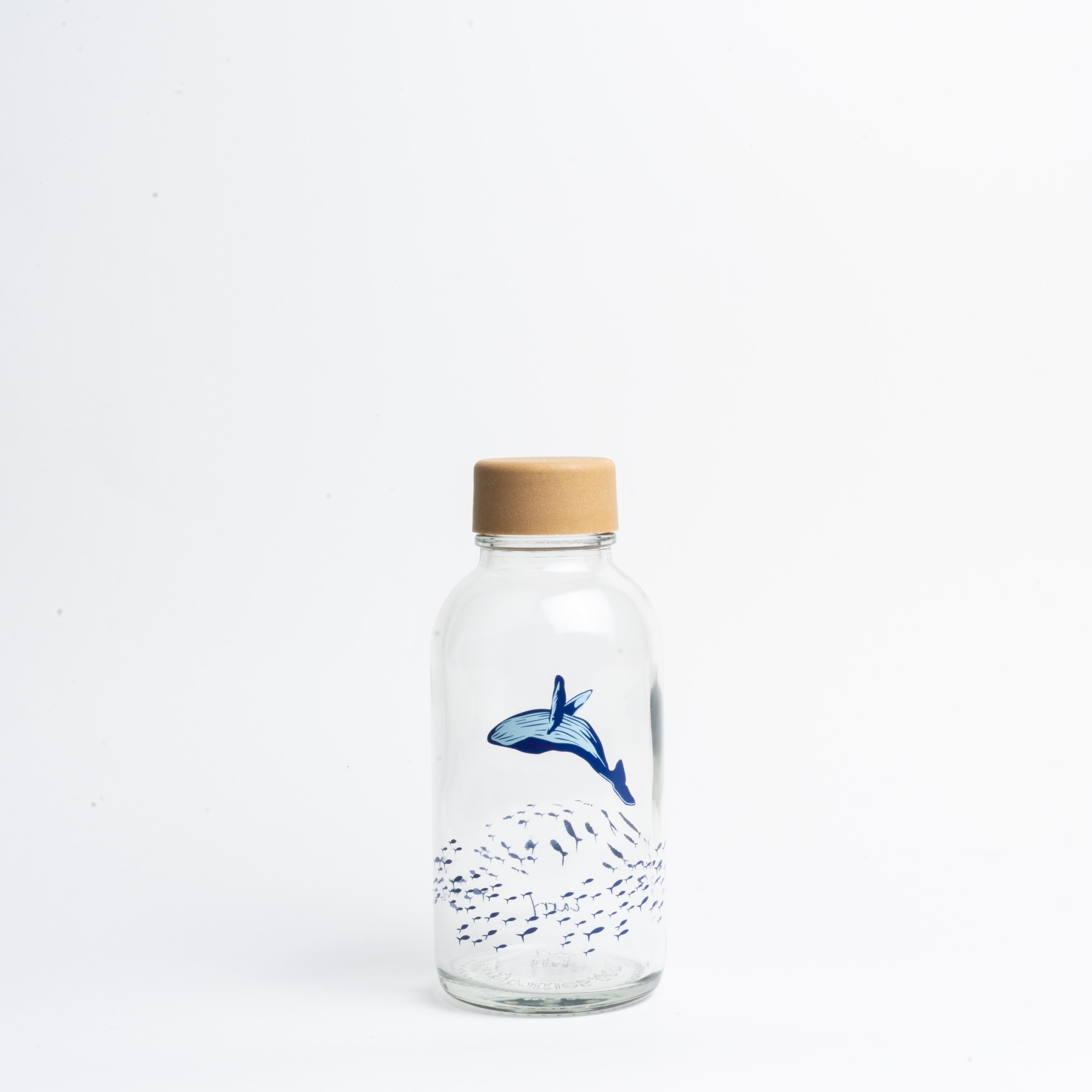OCEAN LOVER 0,4 l Glasflasche