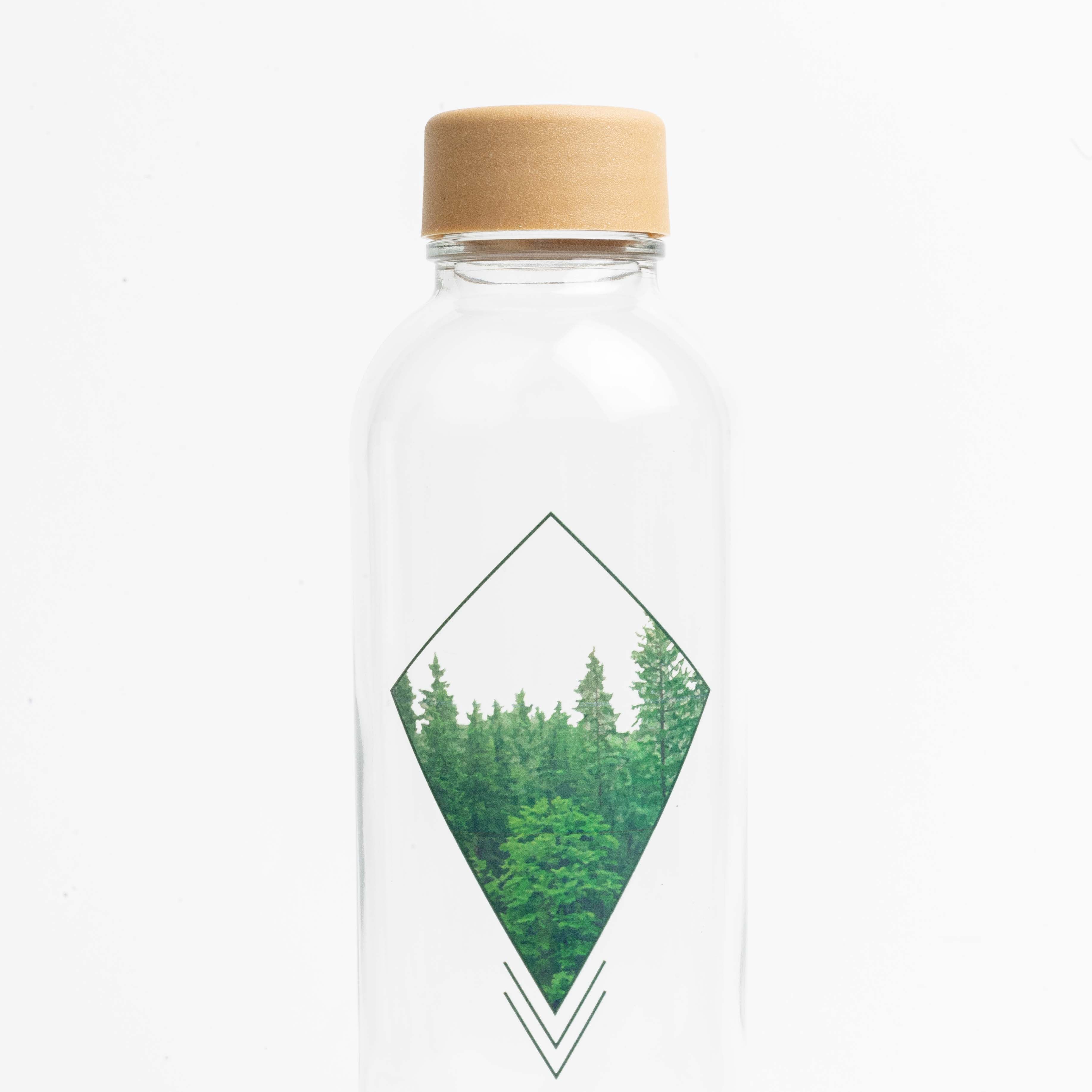 Into The Woods 0,7L CARRY Trinkflasche mit Waldmotiv und 5€ Spendenanteil